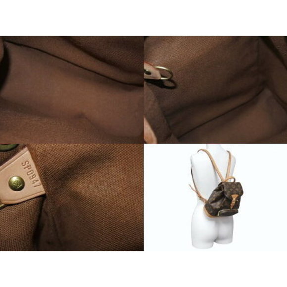 Louis Vuitton Monogram Montsouris backpack Brown - Picture 9 of 9